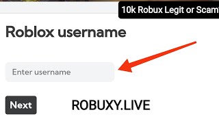 RobuxyLive REVIEW Free Robux Scam or Legit REVEALED [upl. by Rania]