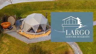 Glamping Dome with Hot Tub  Loch Tay Highland Lodges Scotland [upl. by Crichton]