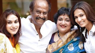 Super Star Rajinikanth Family  South Famous Super Star Rajinikanth Family [upl. by Hekker137]