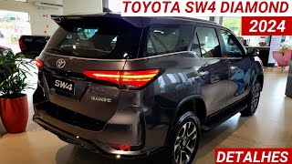 Toyota SW4 Diamond 2024 o Suv  desejado do mercado por R433490 Melhor que Pajero e Trailblazer [upl. by Isacco38]