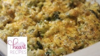 Cheesy Cheddar Broccoli Chicken and Rice  I Heart Recipes [upl. by Itak]