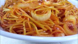 How to Make Haitian Spaghetti  Haitian Style Spaghetti  Haitian Food [upl. by Anyg337]