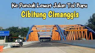 Dari Cibitung Ke Jagorawi Lebih Cepat Lewat Tol Cibitung  Cimanggis [upl. by Goren]