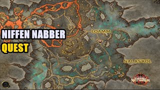 Niffen Nabber Quest WoW [upl. by Nagorb337]