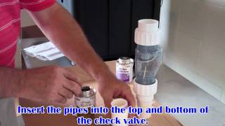 EmeSump 2403 Backup Sump Pump Installation Video [upl. by Gnilyam]