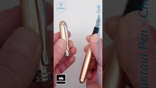 Jinhao x750 Fountain Pen Champagne Gold Edition [upl. by Palm]