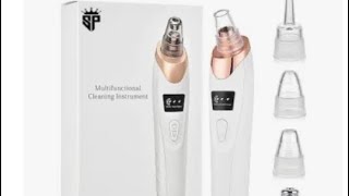 SP dealz 5 in 1 electric blackhead remover machine rechargeable [upl. by Alaekim]