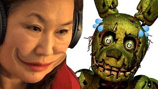 My Mom Plays Five Nights at Freddys 3 [upl. by Resarf]