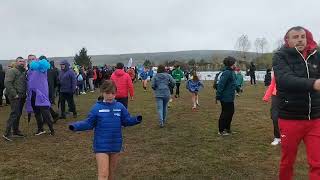 Cross internacional de Atapuerca 2023 BurgosCalentamiento de Yamila Pérez 💚🖤🇮🇨🇪🇸💪💚🖤😉 [upl. by Nylime186]