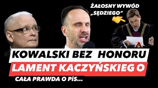 KOWALSKI BŁAGA KOTECKĄ – BEŁKOT KACZYŃSKIEGO❗️SĘDZIA SKAMLA O AWANS I CYRK W neoKRS PODCZAS OBRAD [upl. by Emelda]