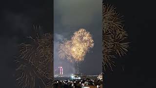 HK National Holiday Fireworks [upl. by Wallas]