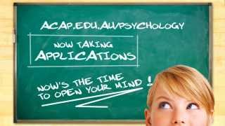 Study Psychology at ACAP [upl. by Metzgar]