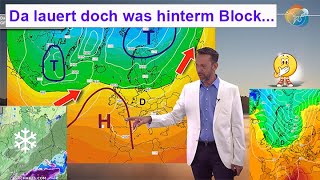 Spannende Mittelfrist Da lauert doch was hinterm Block Nach Inversion erster Polarluftvorstoß [upl. by Ettevets]