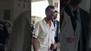 Master Bowler Yujvendra Chahal Rocking A Casual Fit At The Mumbai Airport  N18S  shorts [upl. by Paresh108]