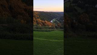 Colourful Sunset in Ardennes ardennes autumn belgium afluxtravel [upl. by Birgitta]