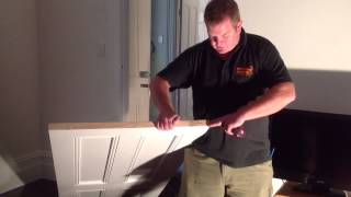 Tradie Tips Planing the Top of a Door [upl. by Nyad]