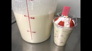 CREMA DULCE para las Fresas 🍓con Crema PARA NEGOCIO [upl. by Nadruoj]