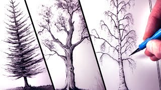 How to Draw Trees [upl. by Odlaumor]