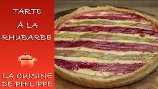 Tarte a la rhubarbe [upl. by Bronwen]