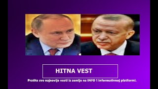 HITNO SVI PRENELI UDARNA VEST O PUTINU IZ TURSKE NEŠTO SE SPREMA  INFO 1 [upl. by Anneyehc]