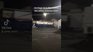 Montage se la fête foraine des sables dolonne 2024 jours 1 [upl. by Thun]