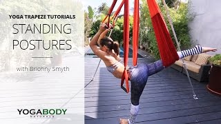 Standing Postures Yoga Trapeze Tutorial with Briohny Smyth [upl. by Cooke]