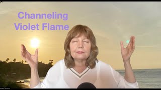 Violet Flame  Frequency Channeling Energy healing by Dorota Rozmus [upl. by Furlani]