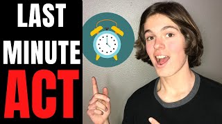 ACT Last Minute Prep  Testing Hacks Without Studying NIGHT BEFORE ACT REVIEW [upl. by Jer]