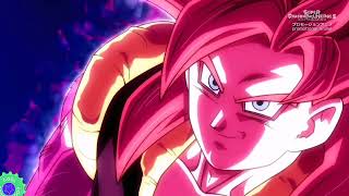 LBSS4 Gogeta vs Xeno Dark Omega Shenron  Dragon Ball Heroes Ultra God Mission [upl. by Aronoff]