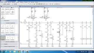 ContadorTemporizador en fluidsim secuencia ABAB [upl. by Nylatsirhc44]