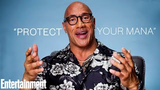 Dwayne Johnson Shares Advice on Pushing Past Doubt amp Protecting Your Peace  Entertainment Weekly [upl. by Annaek]