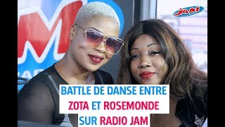 Battle de danse entre zota et Rosemonde sur Radio Jam [upl. by Marielle]