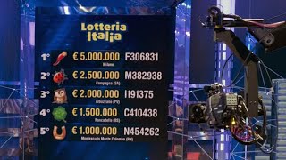 Lotteria Italia 2024 ecco i biglietti vincenti dai primi cinque premi a quelli di terza [upl. by Katharine]