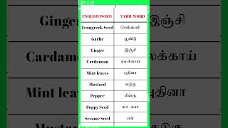 English words with Tamil meaning 771  Spoken English in Tamil  English vocabulary Tamil meaning [upl. by Ecyarg]