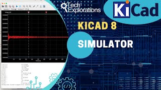 KiCad 8 Simulator  custom signals new simulation types [upl. by Aalst206]