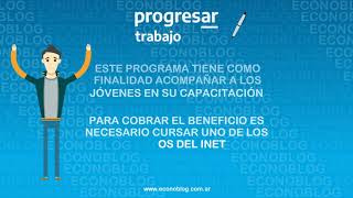 Anses Información sobre Progresar Trabajo [upl. by Aidua598]