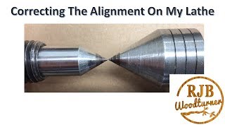 I Adjusted The Alignment On My Lathe [upl. by Ewnihc]