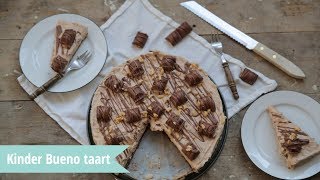 RECEPT  Kinderbueno taart  OMG de vulling smaakt echt naar kinderbeuno [upl. by Irak]