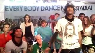 LES TWINS LARRY Freestyle  Afterparty in SaintPetersburg [upl. by Ebaj]