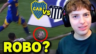 DAVOOXENEIZE OPINA DEL POLÉMICO GOL DE BOCA JUNIORS VS TALLERES [upl. by Ecnerol]