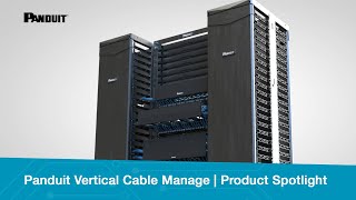 Panduit Vertical Cable Manager  Product Spotlight [upl. by Hessler]