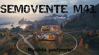 World of tanks  Semovente M41 REPLAY [upl. by Gnud]