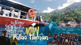 🇲🇾 刁曼岛潜水Vlog｜考到AOW啦！｜AOW Scuba Diving at Pulau Tioman [upl. by Theron536]