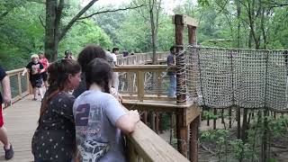 Blacklick Woods Metro Park Canopy Walk  July 2024 [upl. by Morril676]