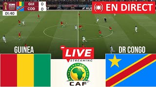 🔴 EN DIRECT  Guinée vs RD Congo  Éliminatoires de la Coupe dAfrique des Nations 2026 [upl. by Luht]