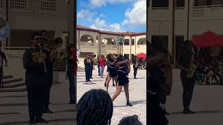 Boynton Beach community high school band performing in the courtyard￼ [upl. by Jyoti943]