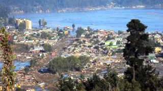 Terremoto y Tsunami en Dichato Chile 6° parte [upl. by Best319]