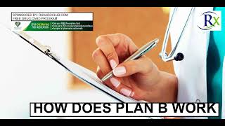 How Does Plan B Work [upl. by Ricoriki]