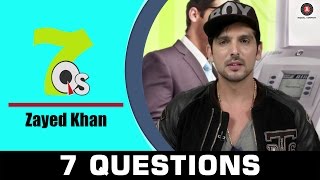 7 Questions with Zayed Khan  7Qs All about music amp movies  Sharafat Gayi Tel Lene [upl. by Blain378]