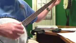 COLEMANS MARCH clawhammer banjo [upl. by Kcirrem741]